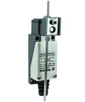 Выключатель путевой ВП 25-2153М-65 У2 1НО+1НЗ 3А IP65 круглый стальной рычаг регулир. по длине безинерцион. 21х56мм Электротехник ET007225