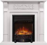 Royal Flame Каминокомплект Venice - Фактурный белый с очагом Fobos FX M Black RC