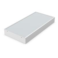 Светильник светодиодный MiR 16Вт 4000К IP40 1800лм 595х295х50 офисный опал с БАП CRI90 GAUSS G1-A0-00070-01GA2-4001640