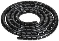 Спираль монтажная СПГ-20 черн. (уп.2м) IEK USWB1-20-02-K02