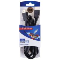 Шнур HDMI - HDMI gold 1.5м с ферритами блист. Rexant 06-3101