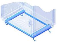 Рама для крепления шкафа Сonchiglia к полу 330х685мм DKC 095777306