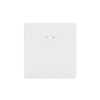 Выключатель ROUND 1 кл перекрестный (переключатель) с подсветкой 10А с/у перламутр KRANZ