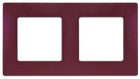 Рамка 2-м Etika сливовый IEK 672562