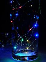 Гирлянда "Нить" LDM30-M-BO 30 разноцветных минисветодиодов 2.17м 1 режим мигания для помещений (3хAA не в компл.) SHLights 4690601042187A