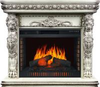 Royal Flame Каминокомплект Windsor - Слоновая кость с темной патиной с очагом Vision 30 EF LED FX