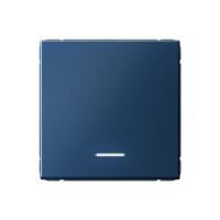 Выключатель 1-кл. ArtGallery 10AX с подсветкой быстрозажим. клем. механизм аквамарин SE GAL001113S