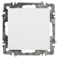 Кнопка Intro Accent 6-109-01 10А-250В IP20 СУ AL/CU бел. Intro Б0063602