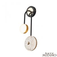 Бра Arte Milano 279169/2B BK/GD