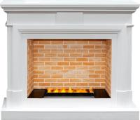 Dimplex Каминокомплект Coventry - Белый / Кирпич с очагом Cassette 400 LNH-INT PS (без дров)