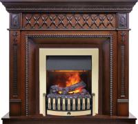 Dimplex Каминокомплект Alexandria - Махагон коричневый антик с очагом Danville Brass FB2