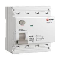 Выключатель дифференциального тока 4п 40А 300мА тип AC 6кА ВД-100N (S) электромех. PROxima EKF E1046MS40300