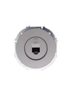 Розетка компьютерная СП OSEN RJ45 кат.6 механизм сер. матов. LEZARD 743-7488-140