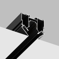 Crystal Lux Встраиваемый магнитный трек в натяжной ПВХ потолок Crystal Lux CLT 0.134 01 L3000 BL