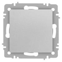 Выключатель 1-кл. СП Accent 6-101-03 10А IP20 250В AL/CU алюм. Intro Б0063437