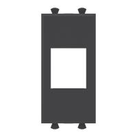 Адаптер без шторки для Keystone "Avanti" "Черный матовый" DKC 4412211