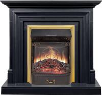 Royal Flame Каминокомплект Bradford - Серый графит с очагом Majestic FX M Brass