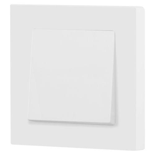 Кнопка Accent 6-109-01М 10А-250В IP20 СУ бел. матов. Intro Б0063604