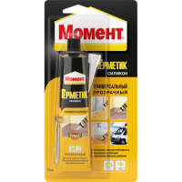 Герметик силиконовый универсальный прозр. 70 мл Момент Б0062501