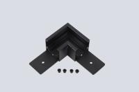 Crystal Lux Соединитель для магнитного накладного шинопровода угловой Crystal Lux CLT 0.214 04 BL