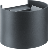 Светильник светодиодный 80 582 NOF-D-W-009-01 6Вт 3000К IP54 340лм для наружной подсветки цилиндр черн. Navigator 80582