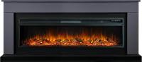 Royal Flame Каминокомплект Bergen 60 SFT (Разборный) - Серый графит с очагом Vision 60 LOG LED