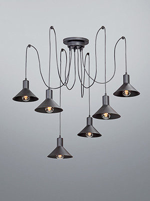 Подвесной светильник Vitaluce V4786-1/6S