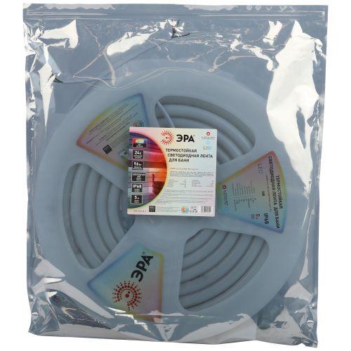 Лента светодиодная LS3030-9.6-120-24-RGB-IP68-5м 24В термостойкая для бани RGB (в комплекте: 2 заглушки; 10 крепежей)(уп.5м) Эра Б0062310