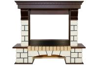 Royal Flame Портал Royal Flame Pierre Luxe - Темный дуб / Белый (Высота 1075мм)