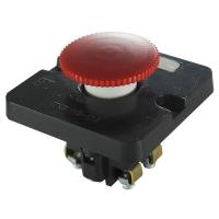 Пост управления ПКЕ 112-1 У3 10А 660В 1 элемент красн. гриб в нишу IP40 Электротехник ET519050