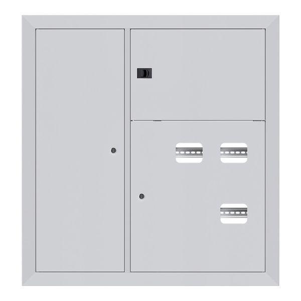 Щит этажный 3кв. слаботочка слева (1000х950х160) Basic EKF mb28-v-3z