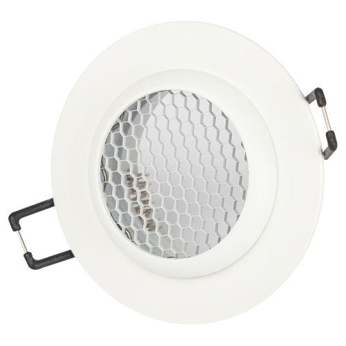 Светильник KL109 MR16 GU5.3 встраив. алюм. WH бел. матов. ЭРА Б0061823