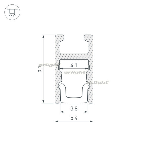 Профиль Arlight 036385