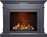 Dimplex Каминокомплект Coventry - Серый графит / Кирпич с очагом Cassette 600 LNH-INT (с дровами)