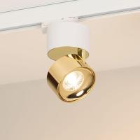 Светильник SP-PLURIO-TRACK-4TR-R77-9W Warm3000 WH-BRS 36 deg 230В 9Вт 3000К IP20 метал. Arlight 038114