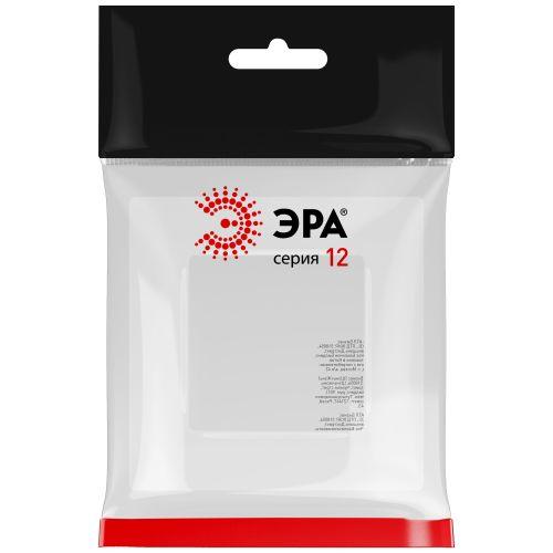 Рамка 1-м для розеток и выключателей серия 12 12-5201-01 Классик бел. Эра Б0067758