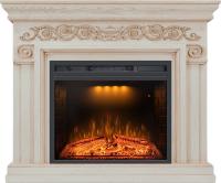 Royal Flame Каминокомплект Athena - Слоновая кость с патиной с очагом Emerald 23