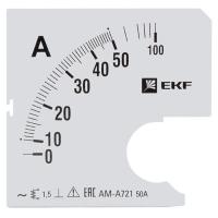 Шкала сменная для A721 50/5А-1.5 PROxima EKF s-a721-50