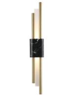 Crystal Lux Бра Crystal Lux CARTA AP6W LED BLACK/BRASS