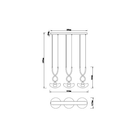 Подвесной светильник Vele Luce VL5444P03
