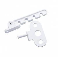 Ограничитель открывания 4-позиционный с метал. держателем пластик бел. (уп.1шт) Tech-Krep/Zitar 130856