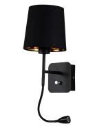 Crystal Lux Бра Crystal Lux PABLO AP2 BLACK/BLACK-GOLD
