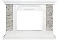 Royal Flame Портал Royal Flame Avignon - Белый / Сланец серый