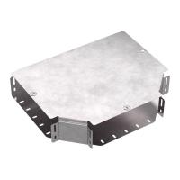 Ответвитель для лотка Т-образ. 300х100 Стандарт с крышкой Промрукав PR16.0443