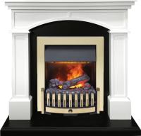 Dimplex Каминокомплект Langford - Белый с черным с очагом Danville Brass FB2