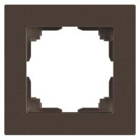 Рамка 1-м СП Accent 6-501-08 бронза Intro Б0063765