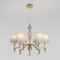 Подвесная люстра Eurosvet 101014/6 латунь Smart