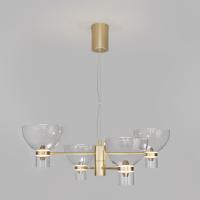 Подвесная люстра Eurosvet 204053 LED латунь