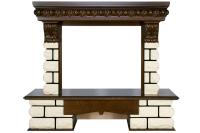 Royal Flame Портал Royal Flame Pierre Luxe LORD - Темный дуб / Белый