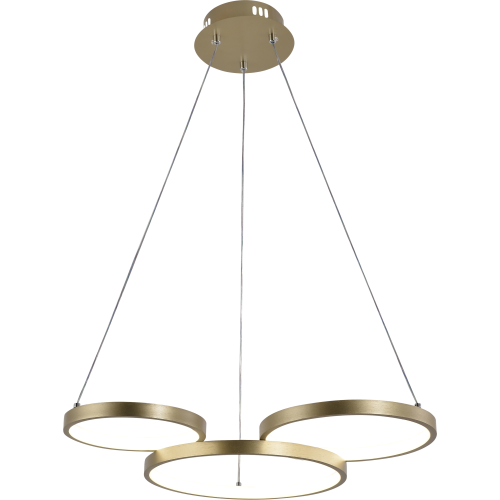 Светильник светодиодный Clara 6125-101 86Вт 3000К-6000К потолочн. с пультом модерн Rivoli Б0061835